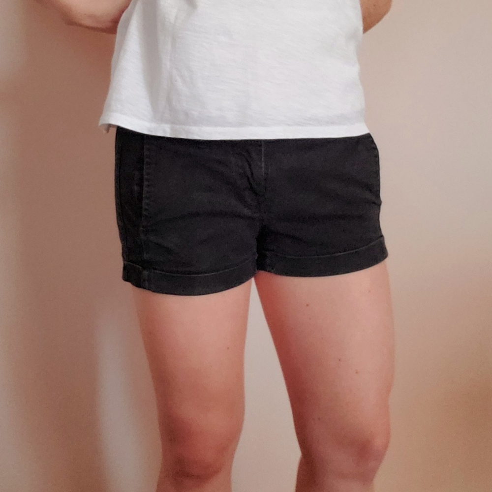 Navy shorts from Express - 0